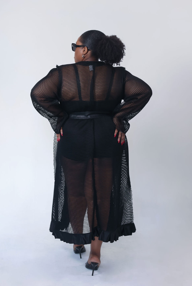THE NIGHT OUT FISH NET JACKET