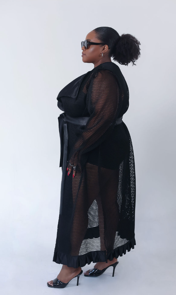 THE NIGHT OUT FISH NET JACKET