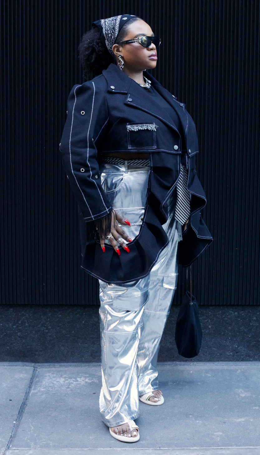 THE SOPH TOP BLACK DENIM